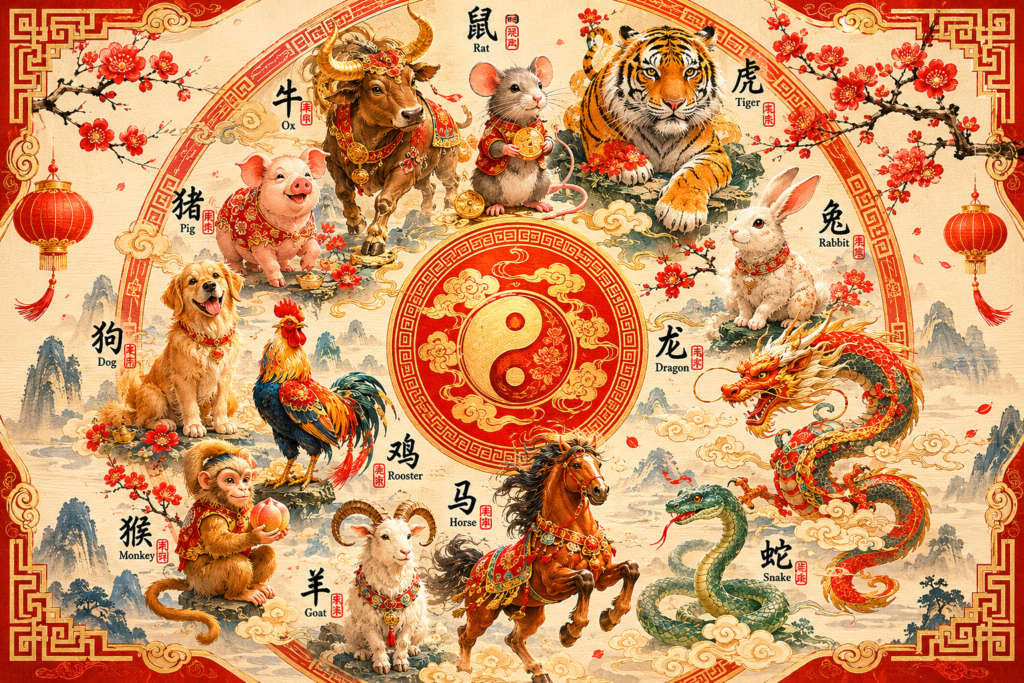 What the 12 Chinese Zodiac Animals Represent mystylord 1