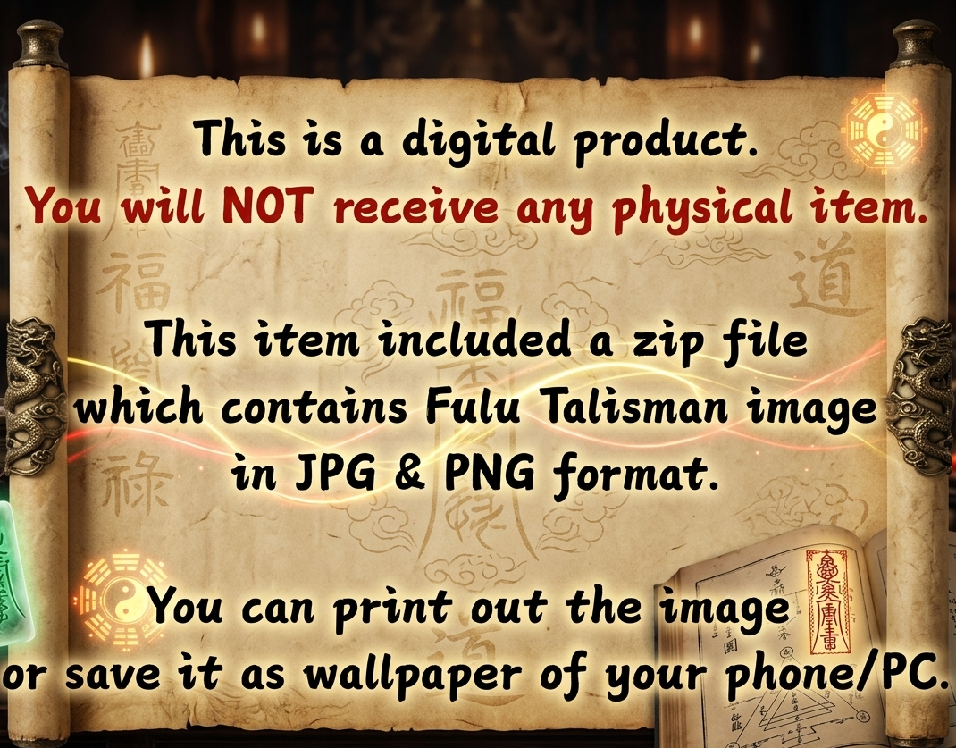 taoist fulu digital download spiritual talisman art taoist fulu digital download spiritual talisman art